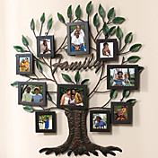arbre généalogique unique de cadres de collage, set de 10