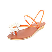 Confort Sandales talon plat Chaussures similicuir femmes (plus de couleurs)