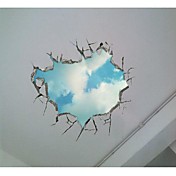 Stickers 3DThe Trou Autocollants muraux  