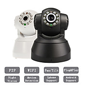 Pan Tilt Wireless Audio Indoor P2P IP Camera (1/4 Inch CMOS, Lens 3.6mm)