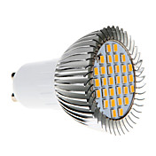 gu10 7w 30x2835smd 480-580lm 2500-3500k blanc chaud mené les lumières de maïs (ca 220-240)