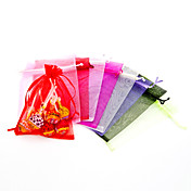 sacs simples faveur avec ruban - Lot de 12 (plus de couleurs)