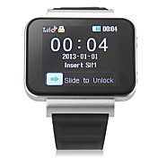 Montre Téléphone XN T75 1.3 Pouces (Ultra-Mince, Bluetooth, Lecteur MP3-MP4, Quad Band) 