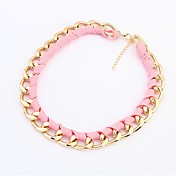 [CyberMondaySale]Europe Mode fluorescence Collier court Femmes