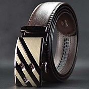 Men's Fashion High Grade Automatic Buckle Leather Belt