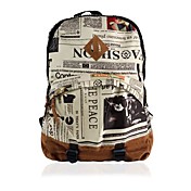 Mode unisexe journal conception Reproduction des femmes à dos cartable Sac à bandoulière