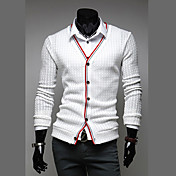 Nouveau modèle d'affaires de Fengshang hommes et occasionnels en deux pièces comme la chemise blanche