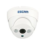 Etanche Caméra IP Dôme Escam ET QD530 H.264 Dual Stream 3.6MM jour / nuit, de soutien de détection mobile