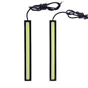 [XmasSale]7W 6000K 480LM DC12V 14cm/5.5inch LED Pure White COB voiture DRL de brouillard de lumière de lampe de voiture