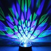  Mini LED scène Lights interface 4.5V 3 * AA USB échanger Couleurs rotation DC