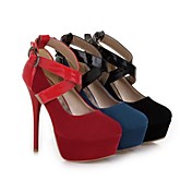 talon aiguille chaussures rondes pomps orteil / talons des femmes (plus de couleurs)