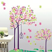 Fleurs Frankie ™ végétales couches amovibles DIY autocollants de mur de pissenlit Fille 3D
