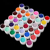 36PCS Mixs Pure Color UV Color Gel(8ml)