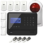  système d'alarme de cambrioleur de sécurité à la maison GSM sans fil gs-G90E