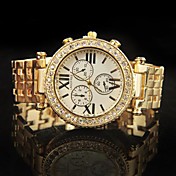 Magnificent Women's Large Metal Dial Exquisite Fashion Watch