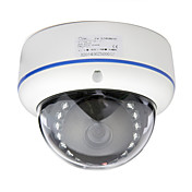 Cotier-appareil photo 1.3 Megapixel CMOS WDR IR-Cut dôme IP (vision nocturne de jour, détection de mouvement)