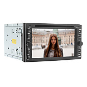 6.2 Inch 2 DIN Universal Car DVD Player with Radio,DVD,SD,USB,Bluetooth,ipod