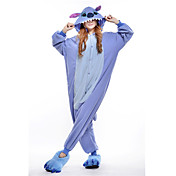 [XmasSale]Nouveau Cosplay Bleu point Polaire adulte Kigurumi pyjama