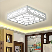 Creative Wood Carving Water Cube  LED White Ceiling Lights (AC85~265V)