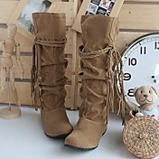 Women's Shoes Slouch Wedge Heel Knee High Boots More Colors available