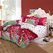 Shuian® Duvet Cover Set,4 Piece Suit 100% Cotton Comfort Simple Modern Fashion  Full 