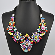 plusieurs collier couleur de gemme des femmes éternité