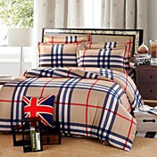 shuian® couette de couverture, ponçage 4 pièce costume 100% sergé de coton pur confort simples lits modernes