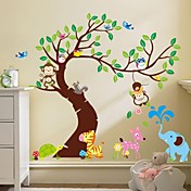 ZOOYOO® Removable monkey on the tree Wall Stickers Hot Selling Wall Decals For Home Decor