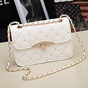 Women's PU Leather Messenger Handbag Shoulder Bag Totes Purse