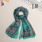 Women's Fashion Retro Flower  Scarf