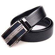 Omgoma® Men's Classic Automatic Buckle Leather Belt