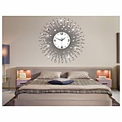 Modern Style Metal Mute Wall Clock