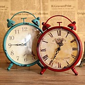 rétro décoration ornement table tour de l'horloge métal paris eiffel vintage clock