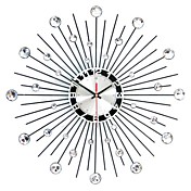 tour horloge moderne mur de fer