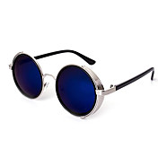 100% UV400 Round Metal Retro Sunglasses