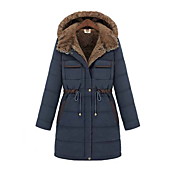 Mode Slim manches longues hoodie de pêche john les femmes épaissir pardessus