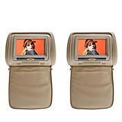 7 Inch Headrest Car DVD Player Support Games, SD Card(1 Pair)