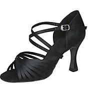 Latin Customizable Women's Sandals Satin Dance Shoes(More Colors)