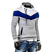 la couleur de contraste manches longues blouse de romeo hommes