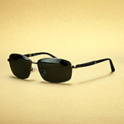 Polarized Men's Rectangle Alloy Fashion Sunglasses