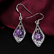 floraux boucles d'oreilles d'impression des femmes Tsaki