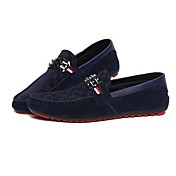 Men's Shoes Round Toe Flat Heel  Fashion Loafers Shoes More Colors available