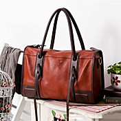 Women's Casual PU Zip Handbag