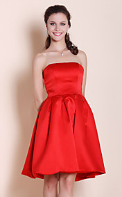 AGAPE - Robe pour Mariage et de Demoiselle d'Honneur Satin