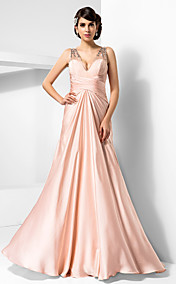 KASIA - Robe de Soirée Mousseline Satin