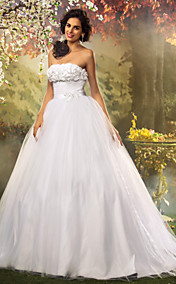 boule de princesse robe bustier en tulle robe de mariée en dentelle