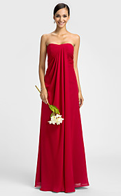 gaine / colonne sweetheart parole longueur robe de demoiselle d'honneur (605505)