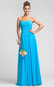 robe-parole longueur robe en mousseline de soie gaine de robe de demoiselle d'honneur colonne chérie avec croix criss