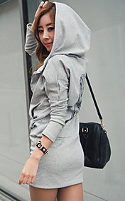 aile impression hoodie des femmes