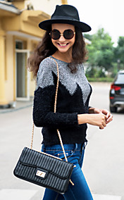 TS contraste chandail de couleur